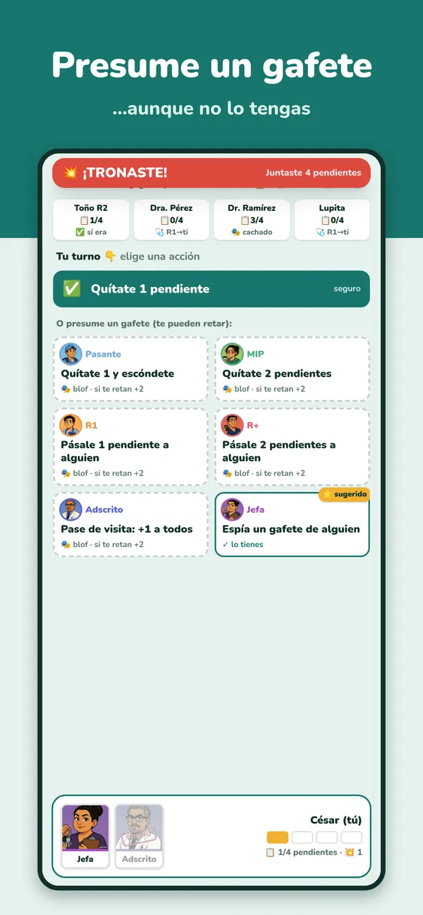 Guardia — pantalla 2