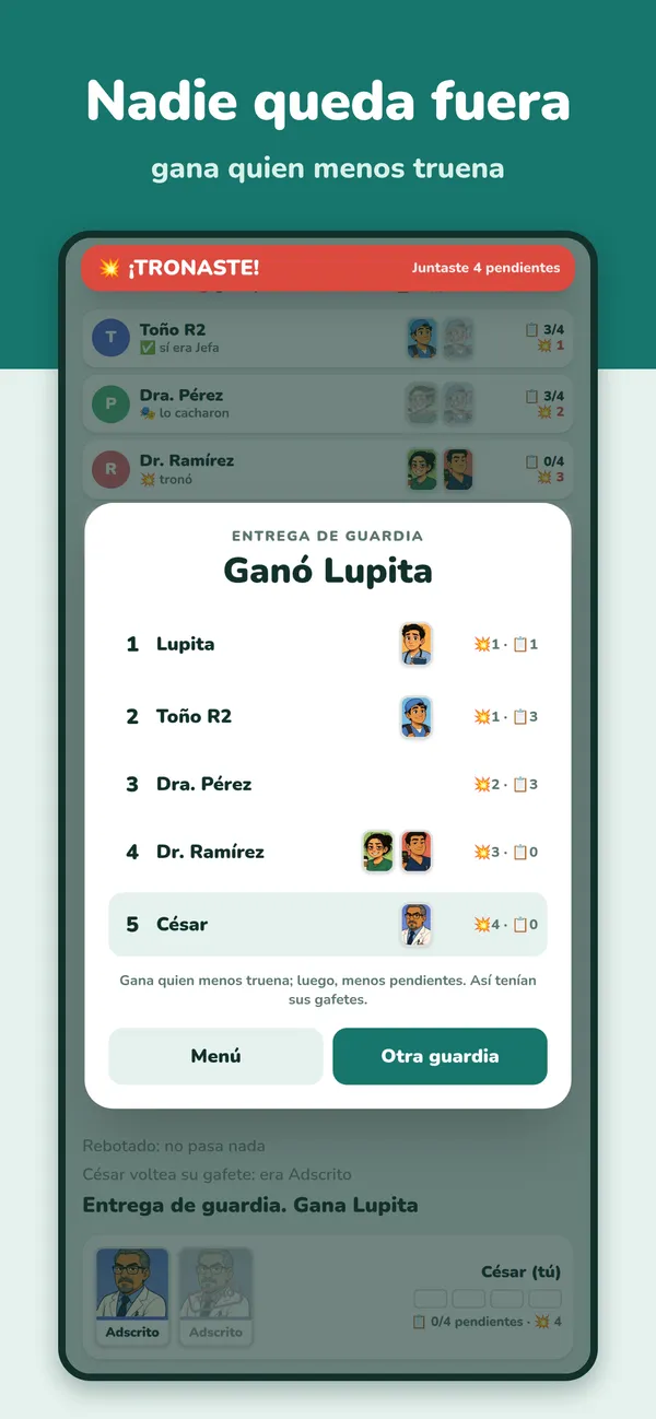 Guardia — pantalla 5